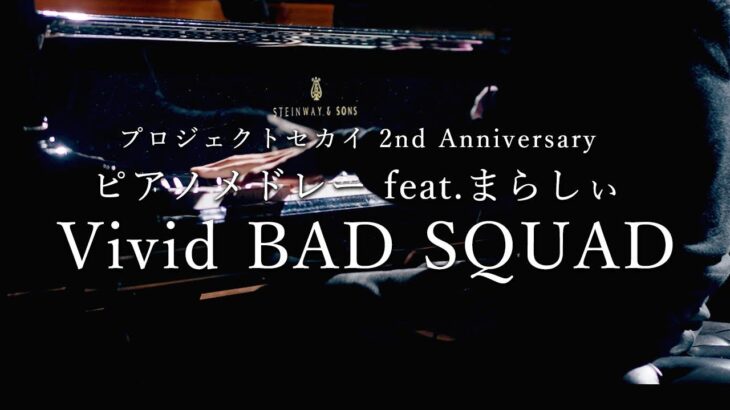 プロジェクトセカイ 2nd Anniversary ピアノメドレー feat. まらしぃ Vivid BAD SQUAD編